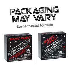 MANIC PANIC Flash Lightning 30-volume Developer for strong lift.