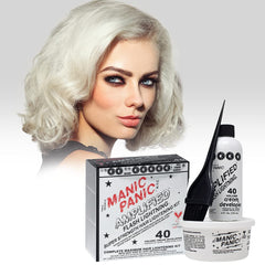 MANIC PANIC Flash Lightning gloves protect hands during at-home lightening sessions.