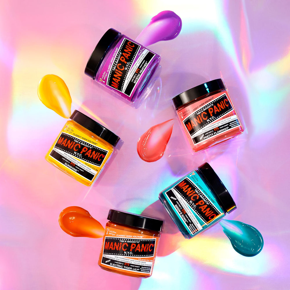 MANIC PANIC Siren's Song festival-ready neon look with vibrant finish