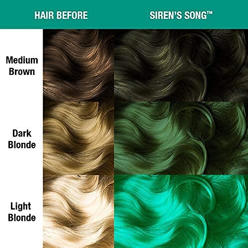 MANIC PANIC Siren's Song mixed with other shades for custom hues