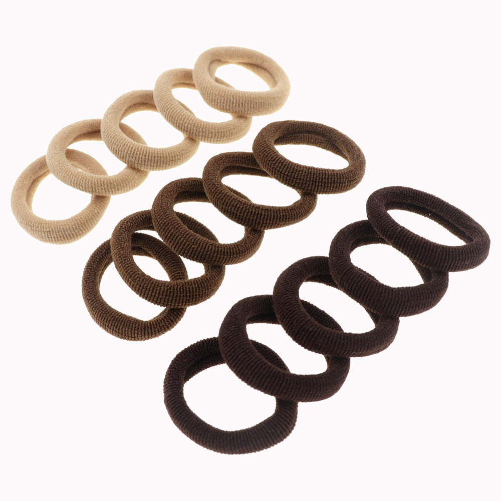 ManiPepe seamless ponytail ties prevent tangles and deformation during playful outdoor activities.
