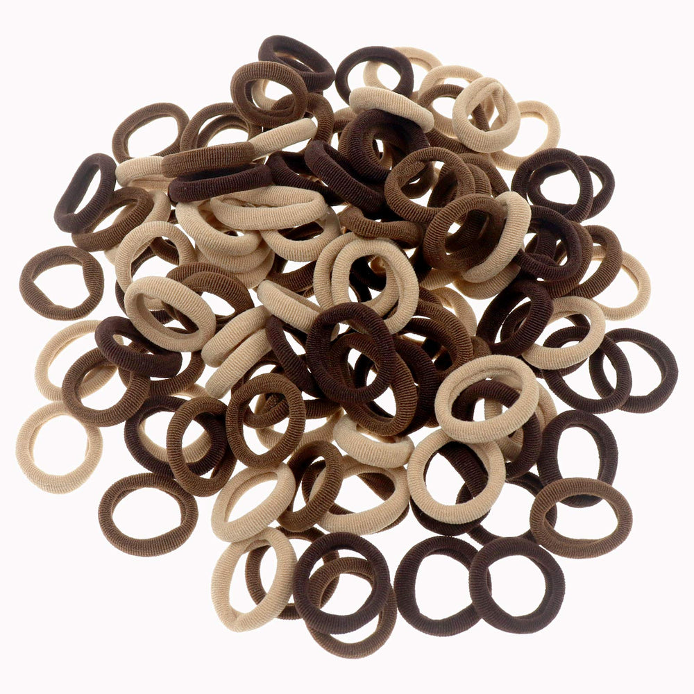 ManiPepe toddler hair elastics 2.3 cm diameter provide seamless, crease-free hold for baby girls.