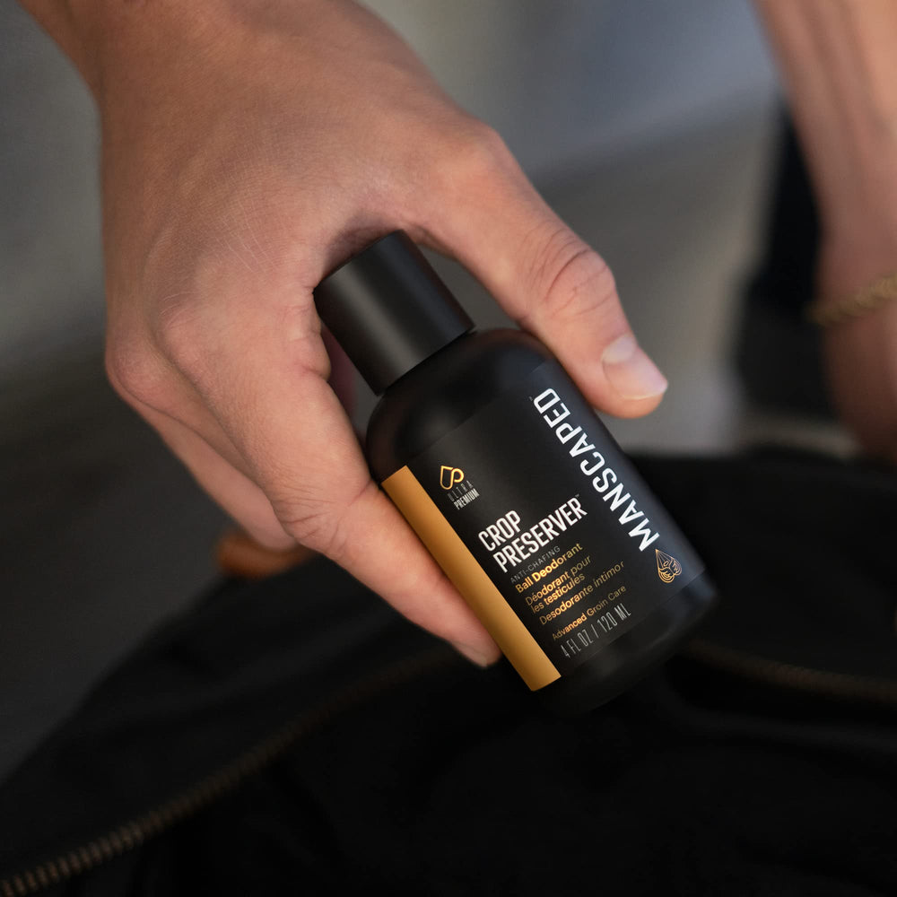 MANSCAPED Crop Preserver refined-scent adds subtle, masculine freshness.