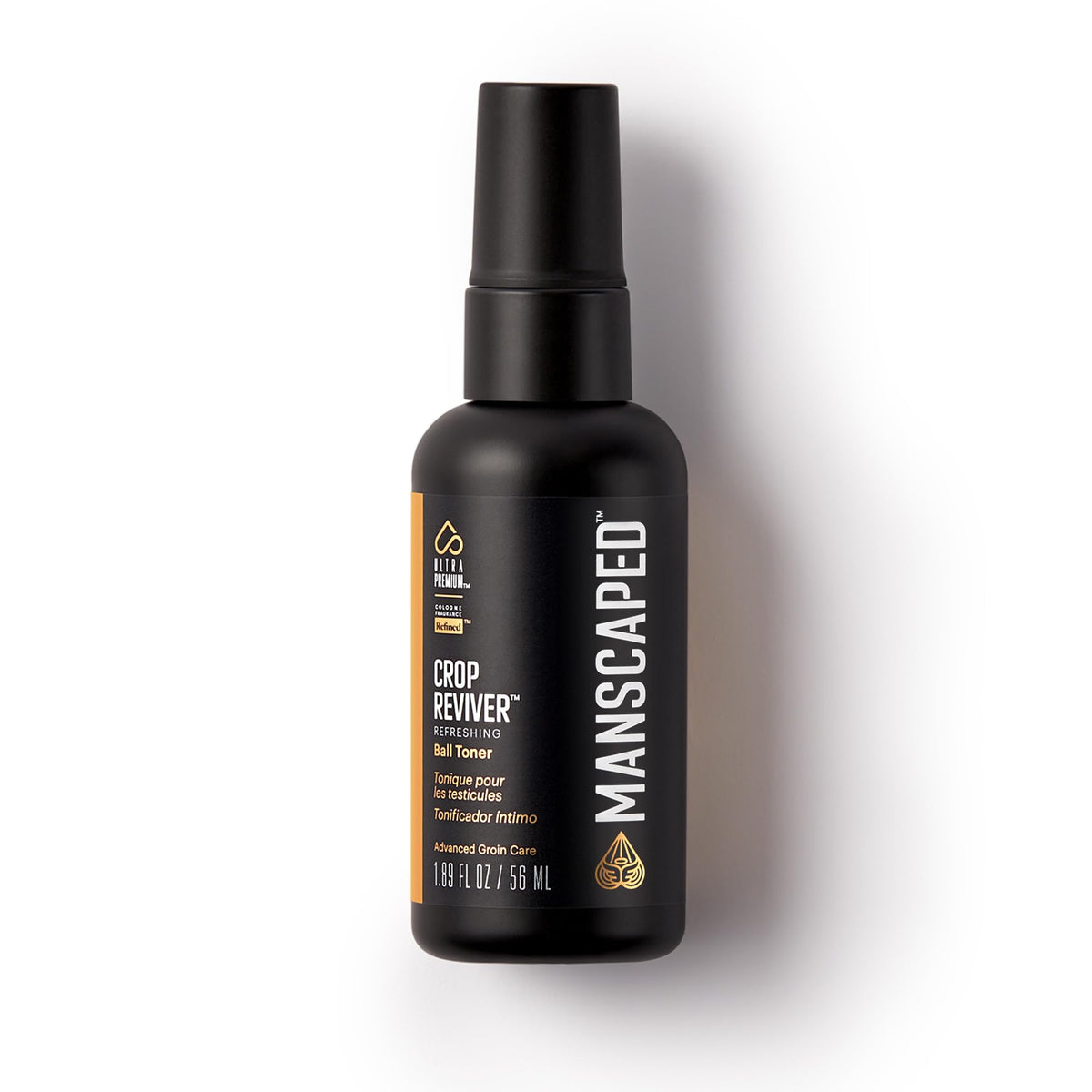 MANSCAPED Crop Reviver, dispersión para aplicación rápida y refrescante.