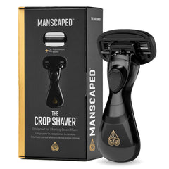 MANSCAPED Crop Shaver pivoting head for precise grooming in sensitive areas