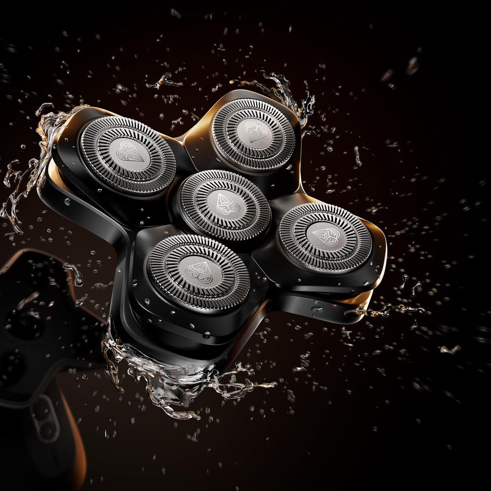 Travel lock and hair chamber included for mess-free grooming on the go.