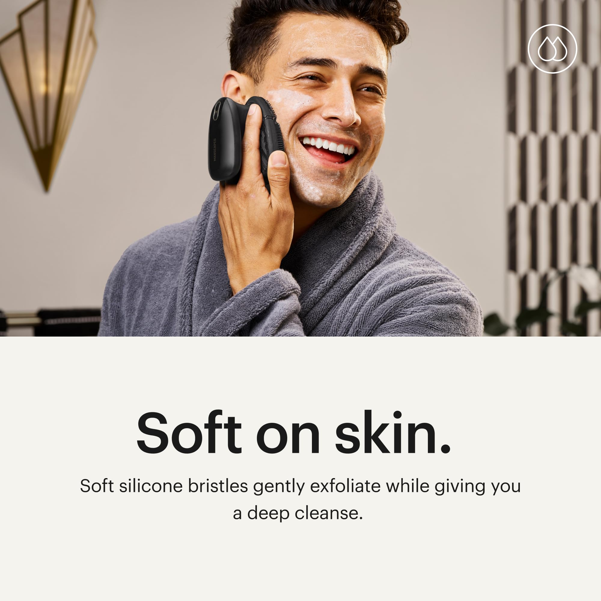 MANSCAPED The Face Buffer PRO 75-minute runtime supports multiple sessions