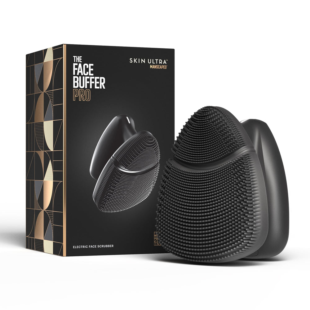 MANSCAPED The Face Buffer PRO pad-oscillation for targeted exfoliation and smooth skin