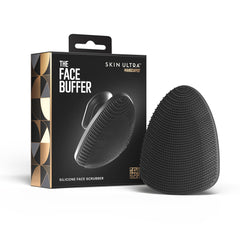 MANSCAPED The Face Buffer silicone bristles deliver gentle exfoliation and cleansing.