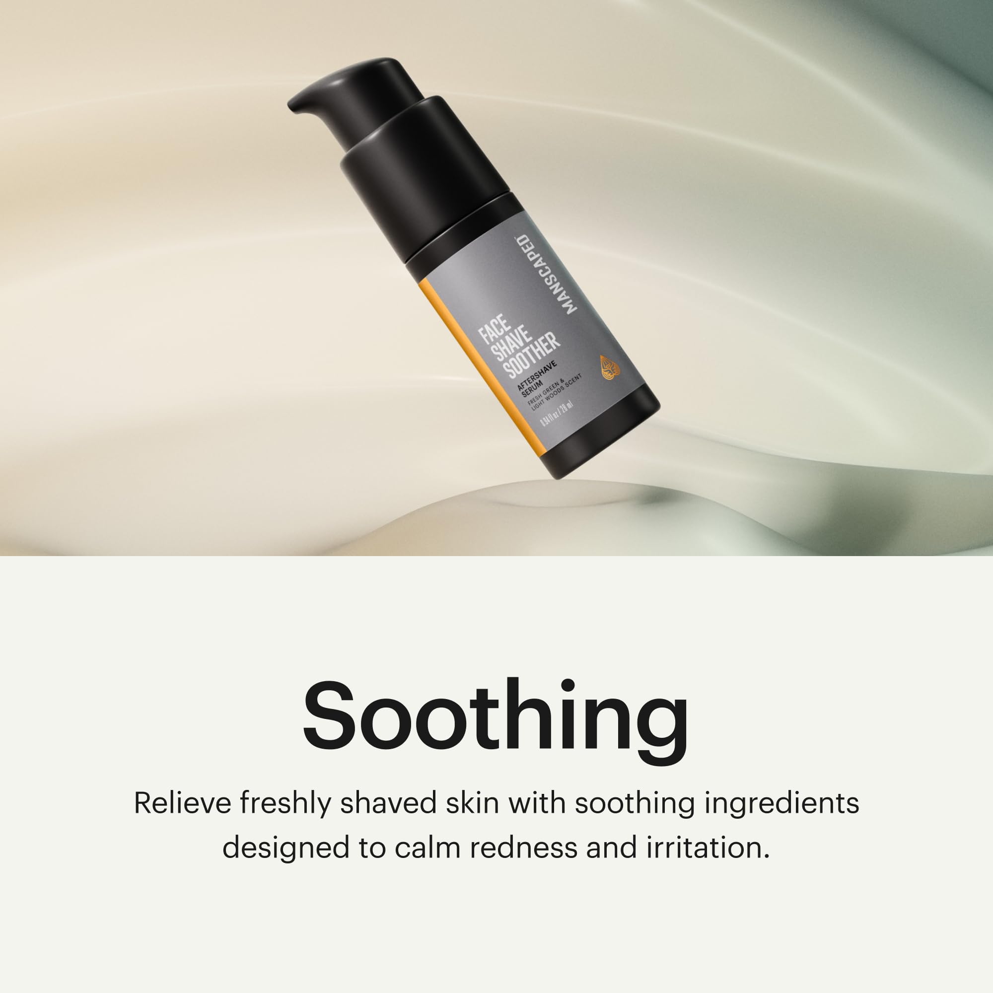MANSCAPED Face Shave Soother – aplicación suave en la piel