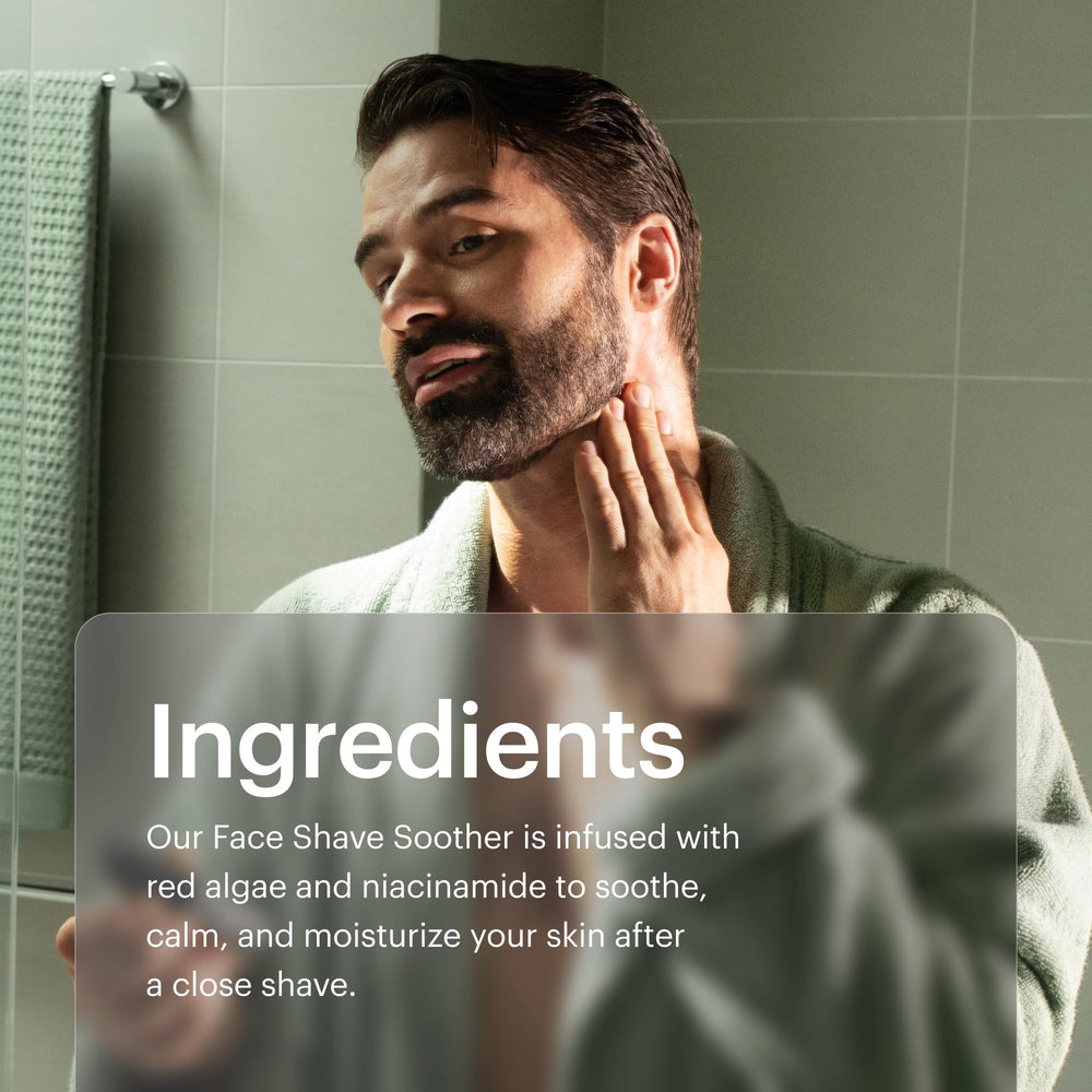 MANSCAPED Face Shave Soother – dermatológicamente probado para piel sensible