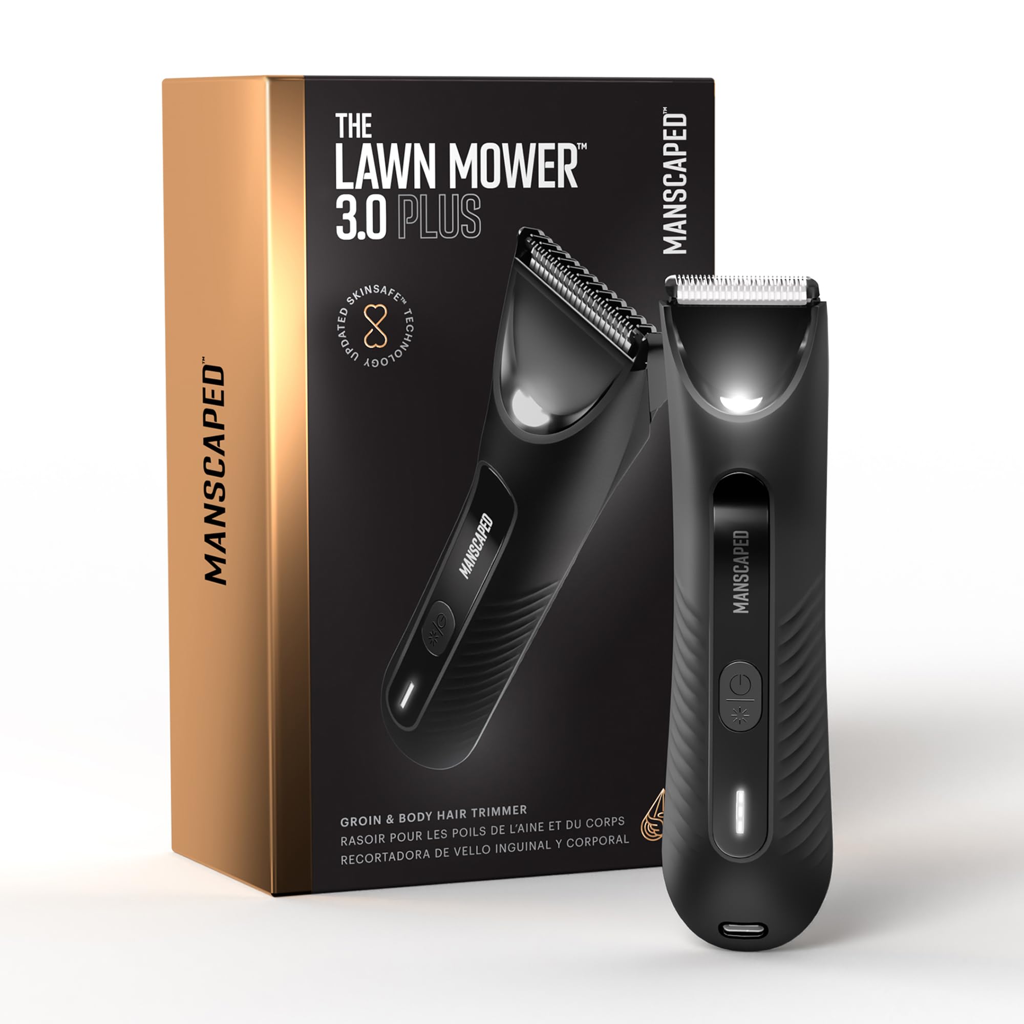 MANSCAPED Lawn Mower 3.0 Plus suitable for groin and body grooming