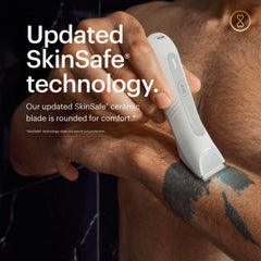Wet or dry grooming with a waterproof design for flexible use.