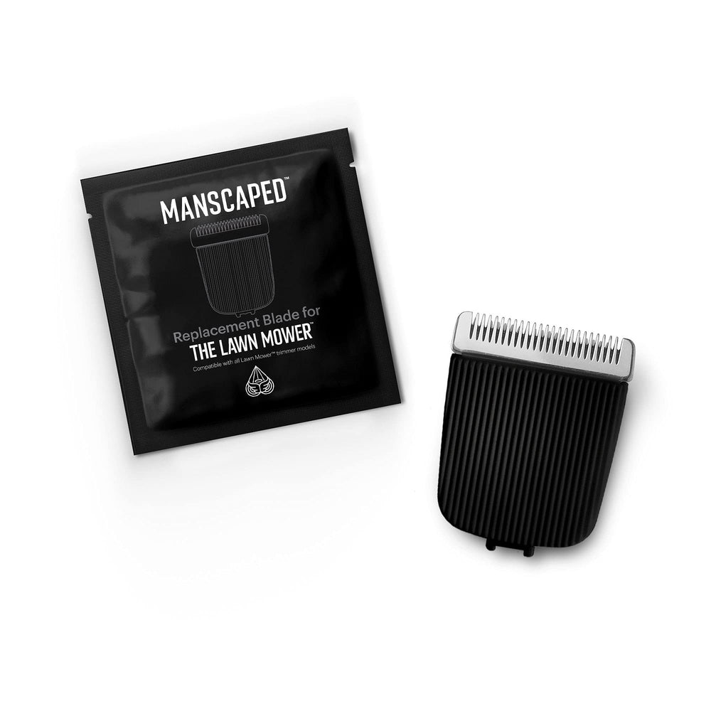 MANSCAPED Lawn Mower ceramic blade module for quick snap-in replacement and smoother trimming.