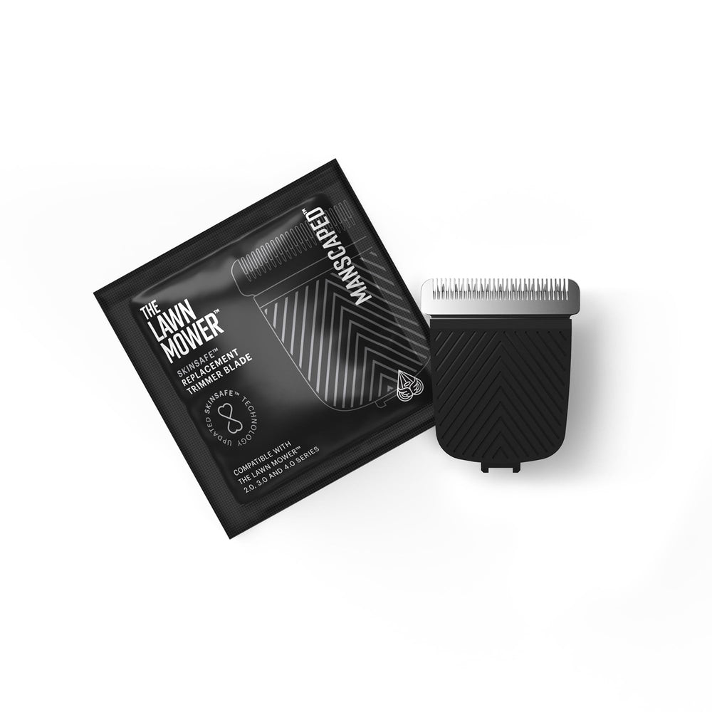 MANSCAPED Lawn Mower ceramic blade refill enables smoother grooming sessions.
