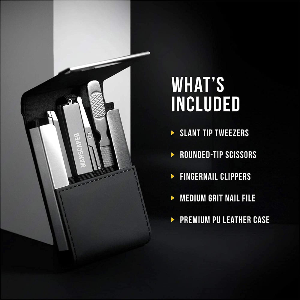 MANSCAPED Shears 2.0 travel wallet keeps tools together