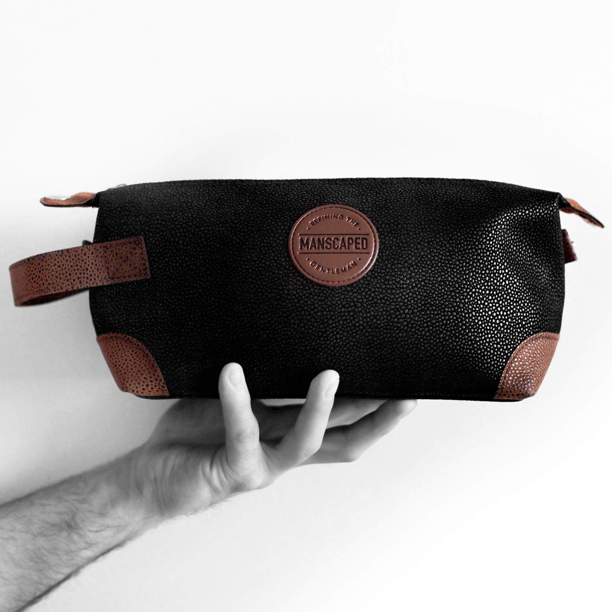 MANSCAPED The Shed travel-ready on the road for easy grooming on the go.