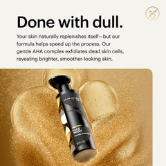 MANSCAPED Skin Ultra Face Wash: aplicación en la mano para limpieza refrescante.