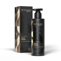 MANSCAPED Skin Ultra Face Wash: botella lista para uso diario suave e hidratante.