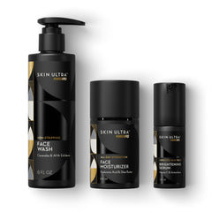 MANSCAPED Skin Ultra Face Wash bottle, smooth formula for brighter skin.