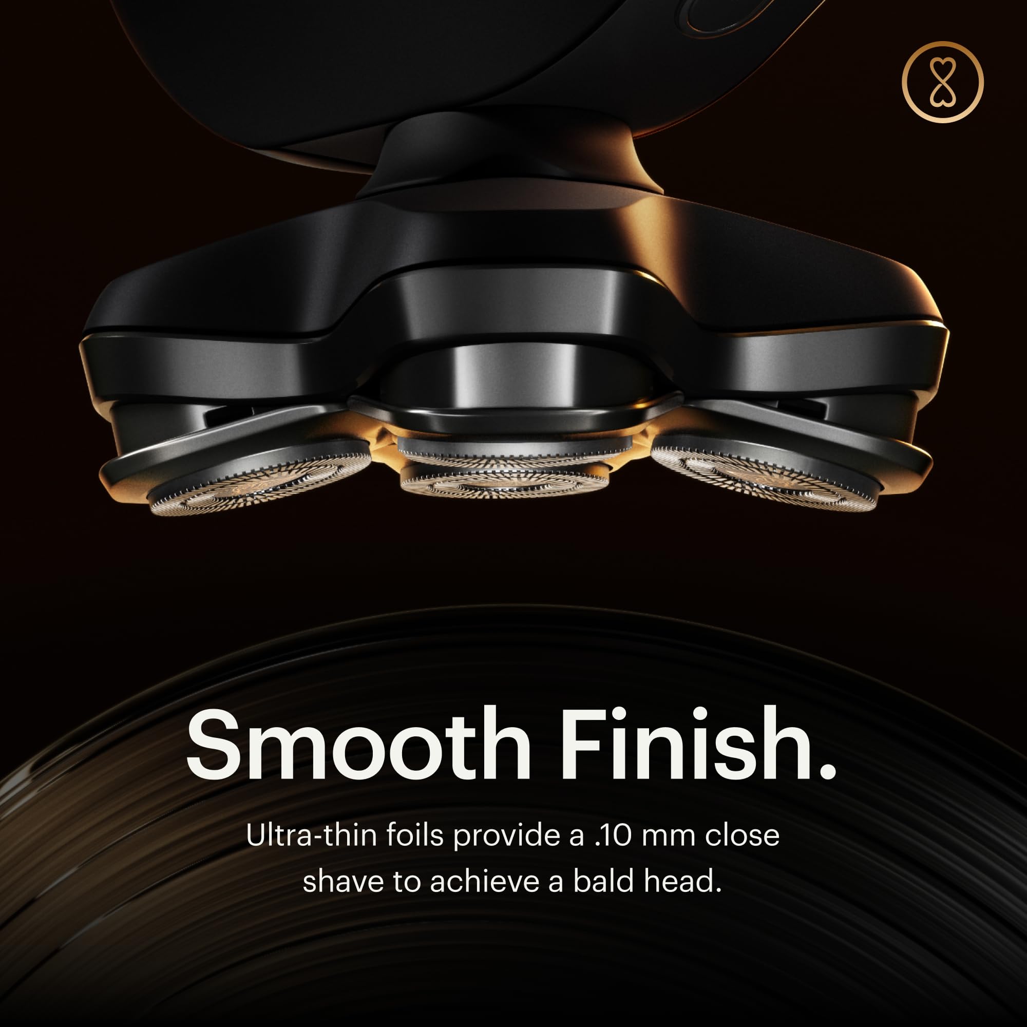 MANSCAPED The Dome Shaver Pro skin-safe foil image indicating gentle protection during shaving