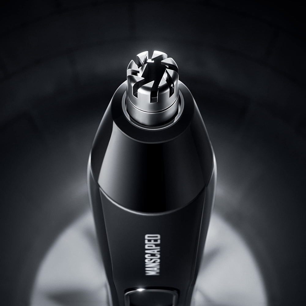 Twist-on replacement blade for quick, tool-free changes.
