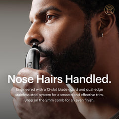 MANSCAPED Weed Whacker 3.0 Pro eyebrow trimming for sharp, defined brows