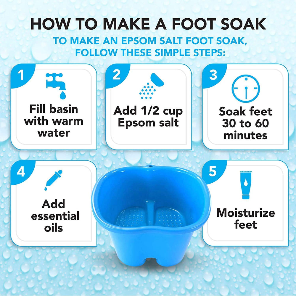 Mantello Foot Bath Pedicure Bowl: spa-quality care at home