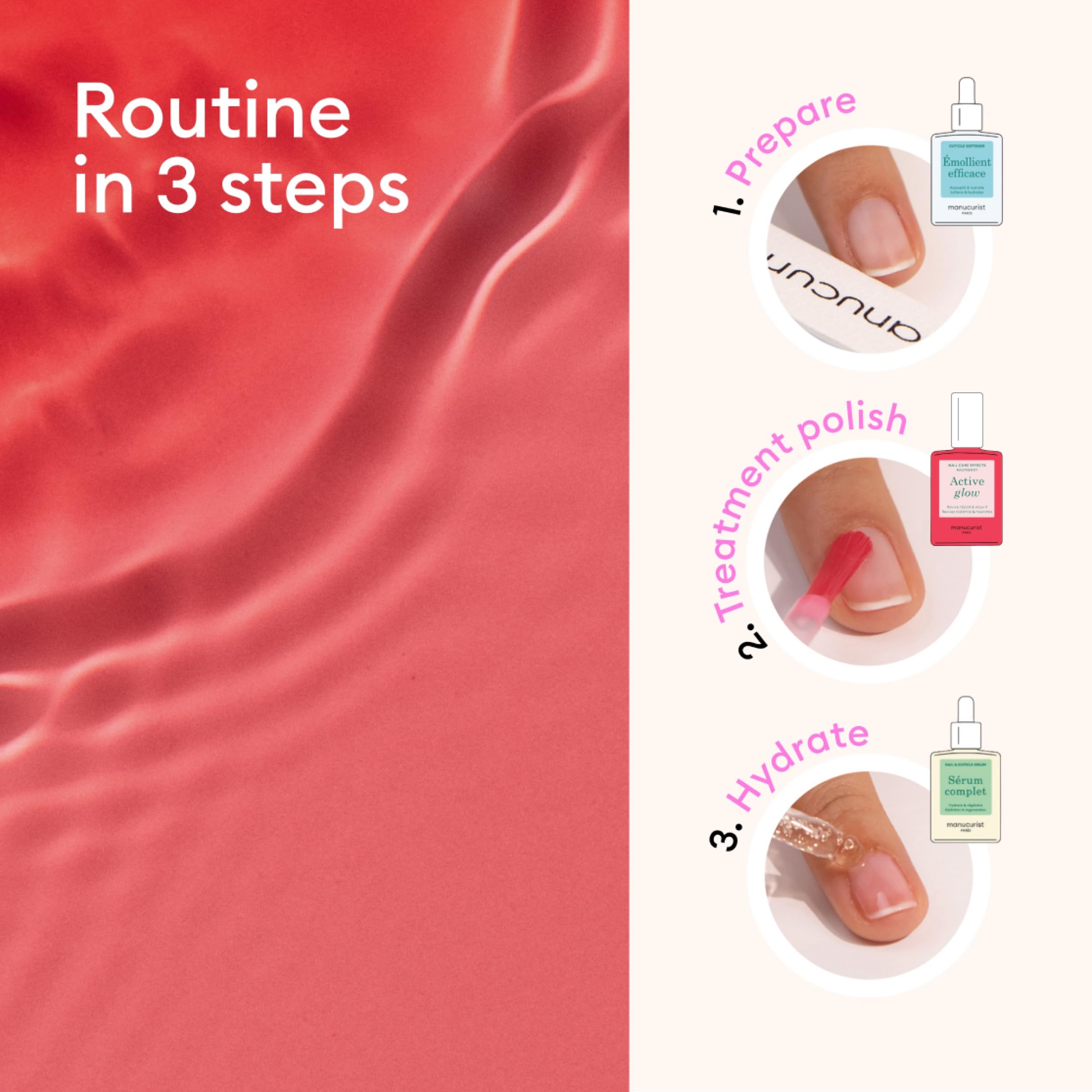 Manucurist Active Discovery Kit cuticle remover softening cuticles for easy care