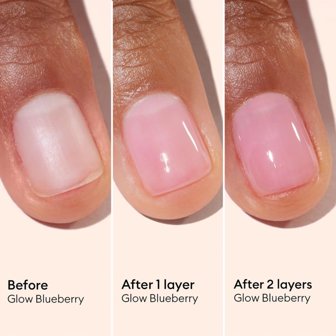 Manucurist Active Glow Blueberry tono rosado suave, ideal para retoques diarios.
