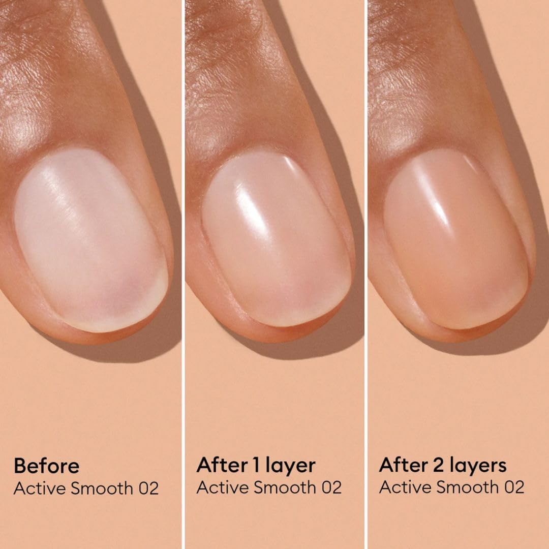 Manucurist Active Smooth 02 efecto-cubriendo-ligero: color beige suave.