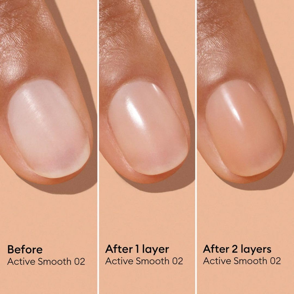 Manucurist Active Smooth 02 efecto-cubriendo-ligero: color beige suave.
