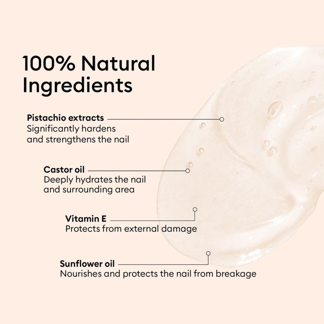 Manucurist Concentré Perfecteur: extracto de pistacho suaviza cutículas.