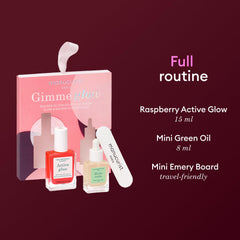 Manucurist Green Oil cuticle nail oil bottle with six botanical oils for nourished nails
