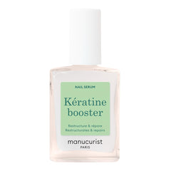 Manucurist Keratin Booster: bote para fortalecimiento rápido de uñas.