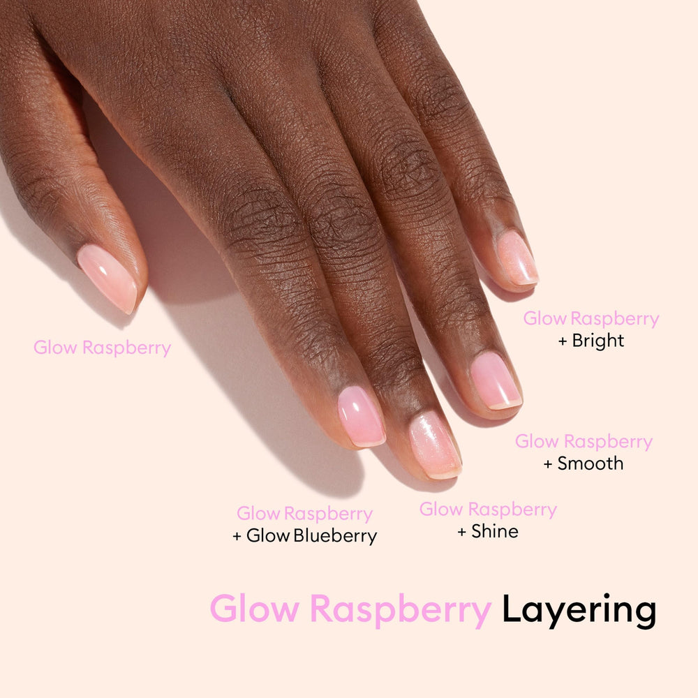 Manucurist Rainbow Active Bright bottle brightens nails with a whitening tint.
