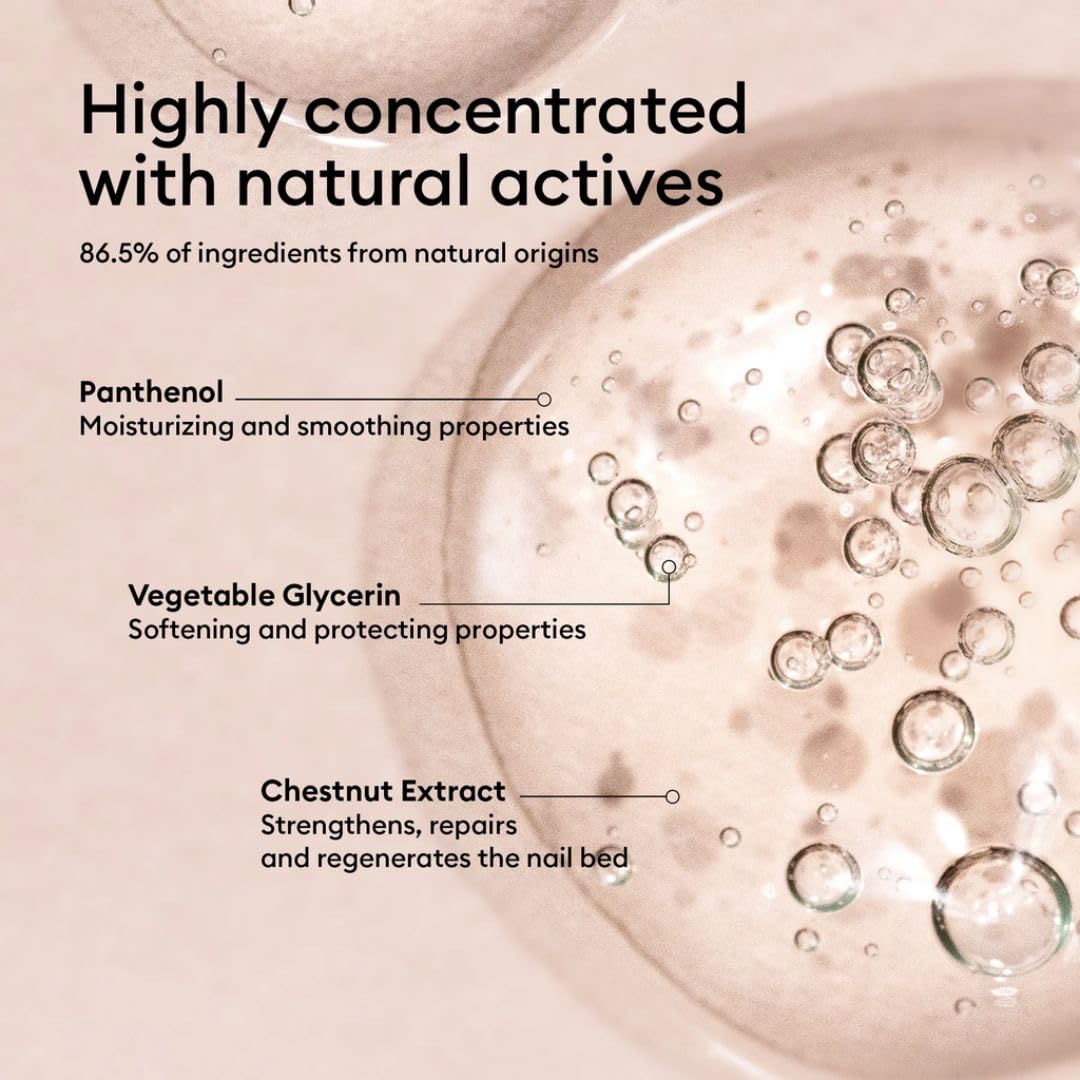 Ingredientes vegetales activos como panthenol y extracto de castaño para cuidado diario