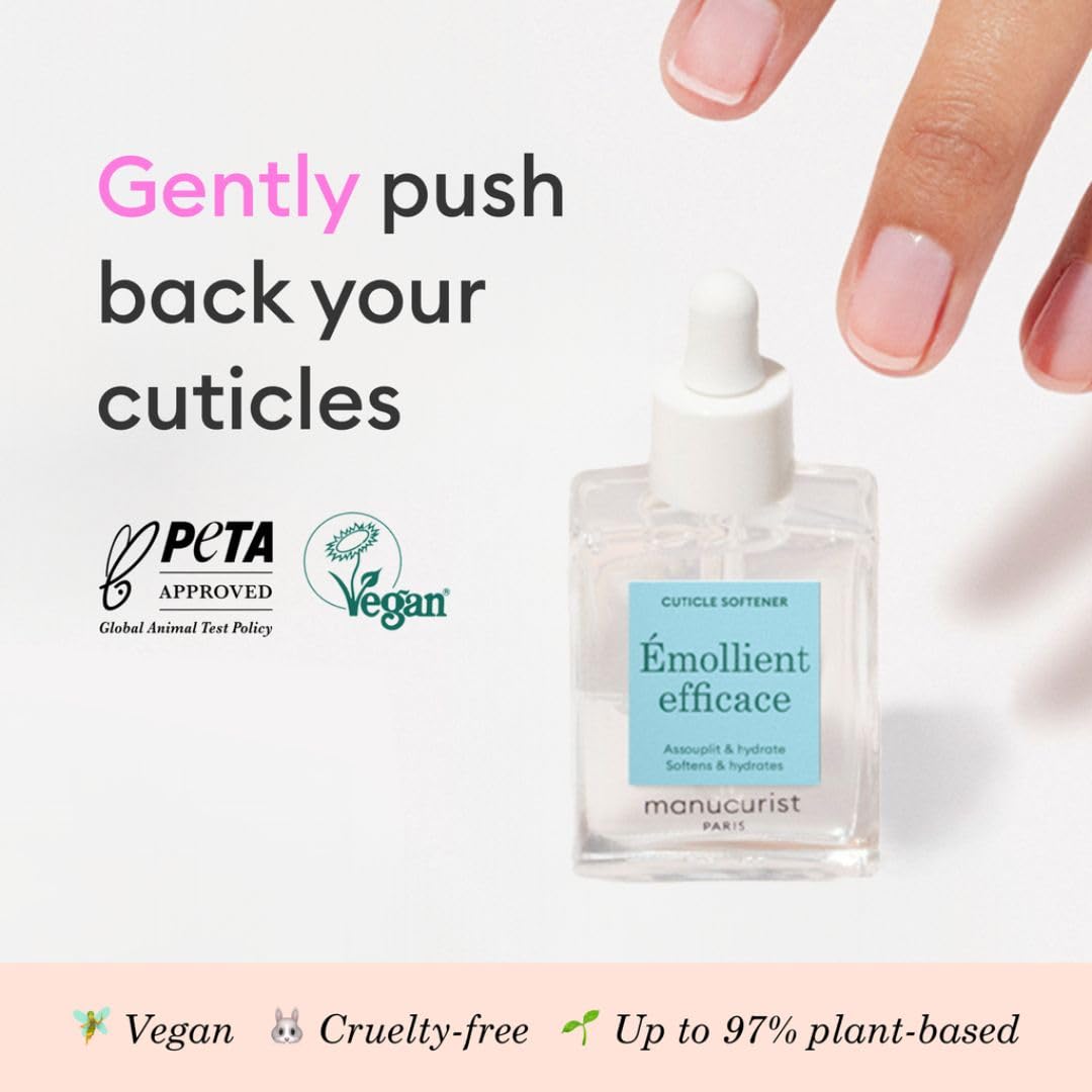 Manucurist Suavizante de Cutícula en gel para aplicación rápida.