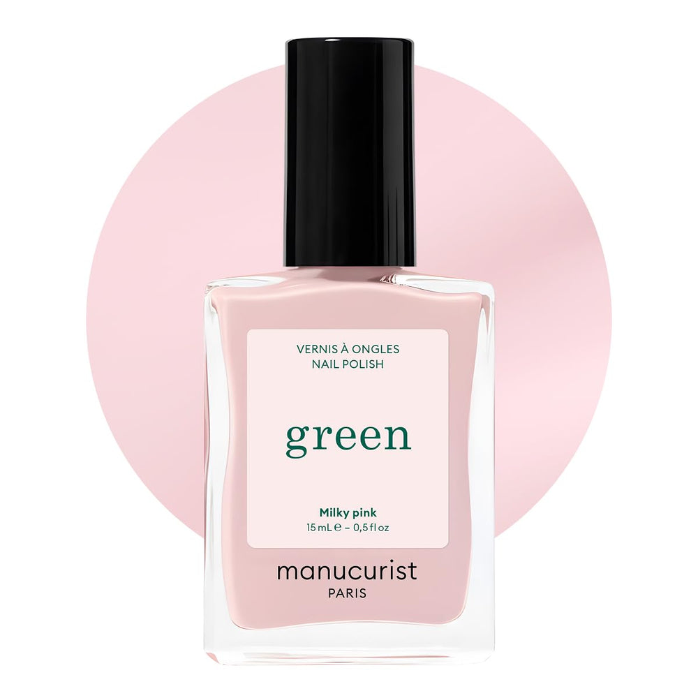 Manucurist Verde Rosa Lechoso en botella con brillo duradero