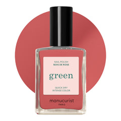 Manucurist Bois de Rose: bote de esmalte verde secado rápido para uñas duraderas