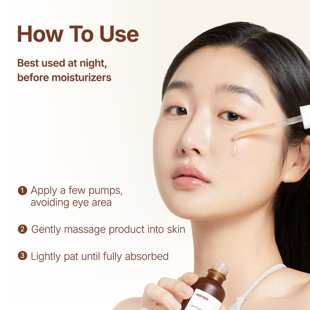 ma:nyo Bifida Biome Ampoule Serum clinical-style shot signaling barrier support.