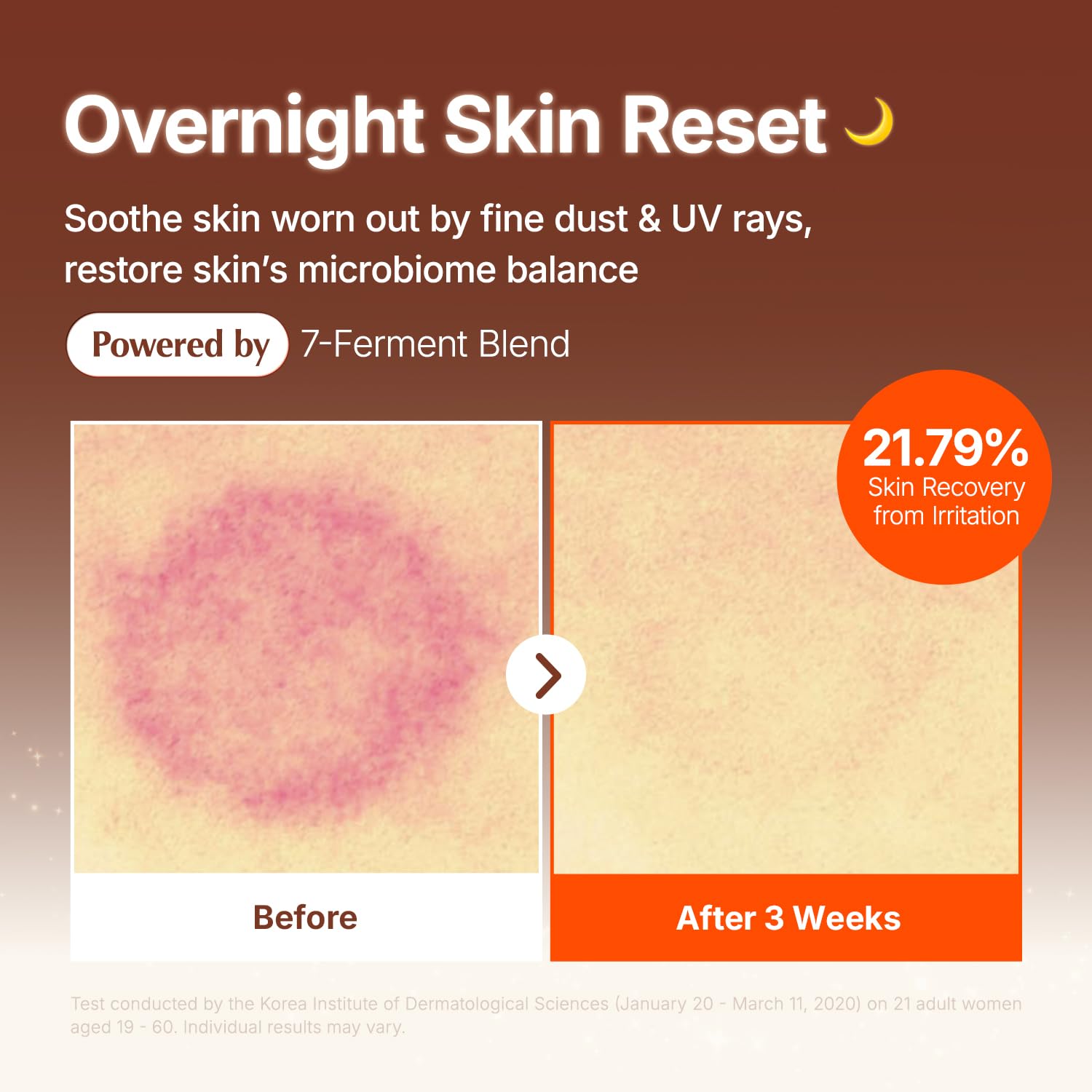 ma:nyo Bifida Biome Ampoule Serum nightly routine application for resilience.
