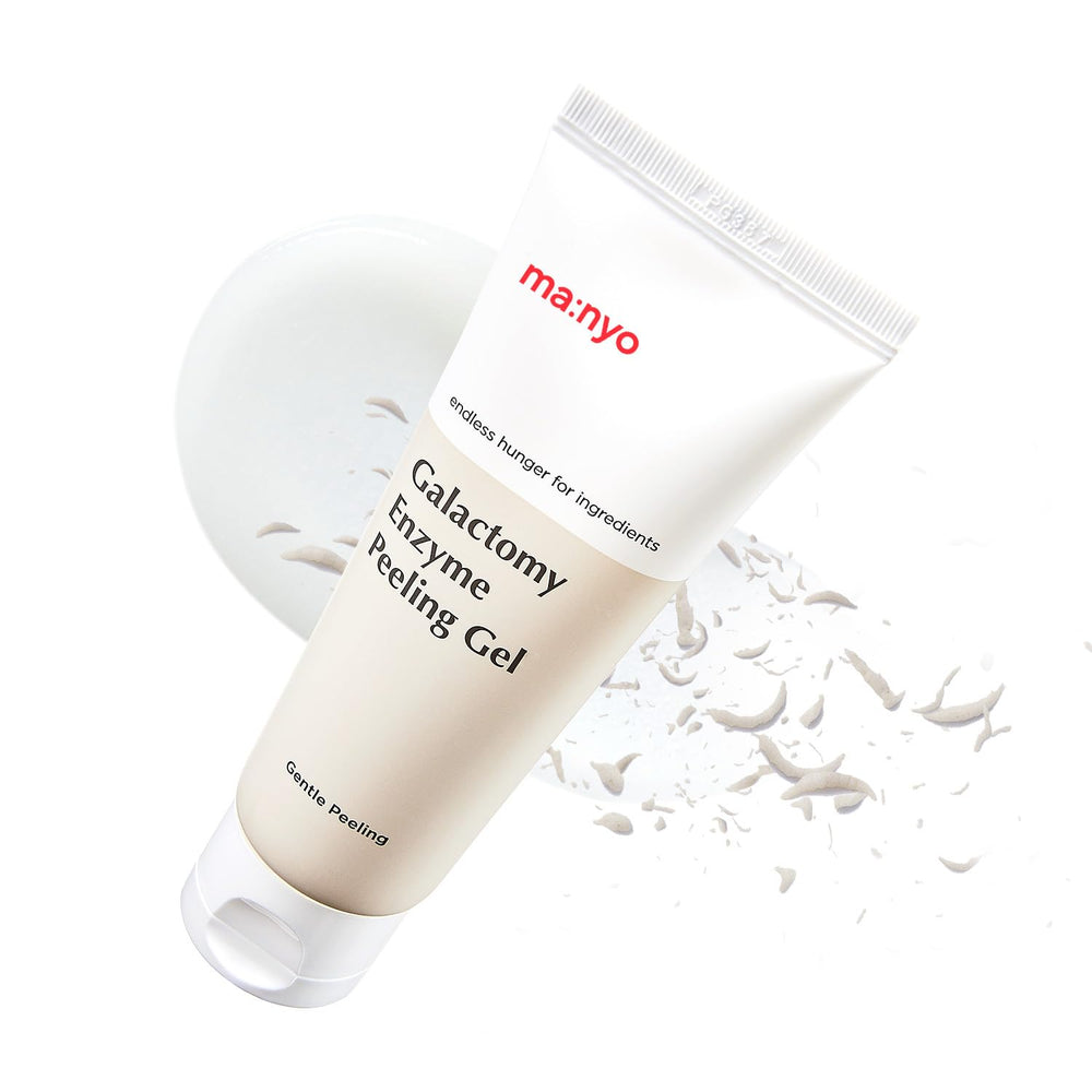 Manyo Galactomy Enzyme Peeling Gel, botella frontal, exfoliación suave para piel tersa