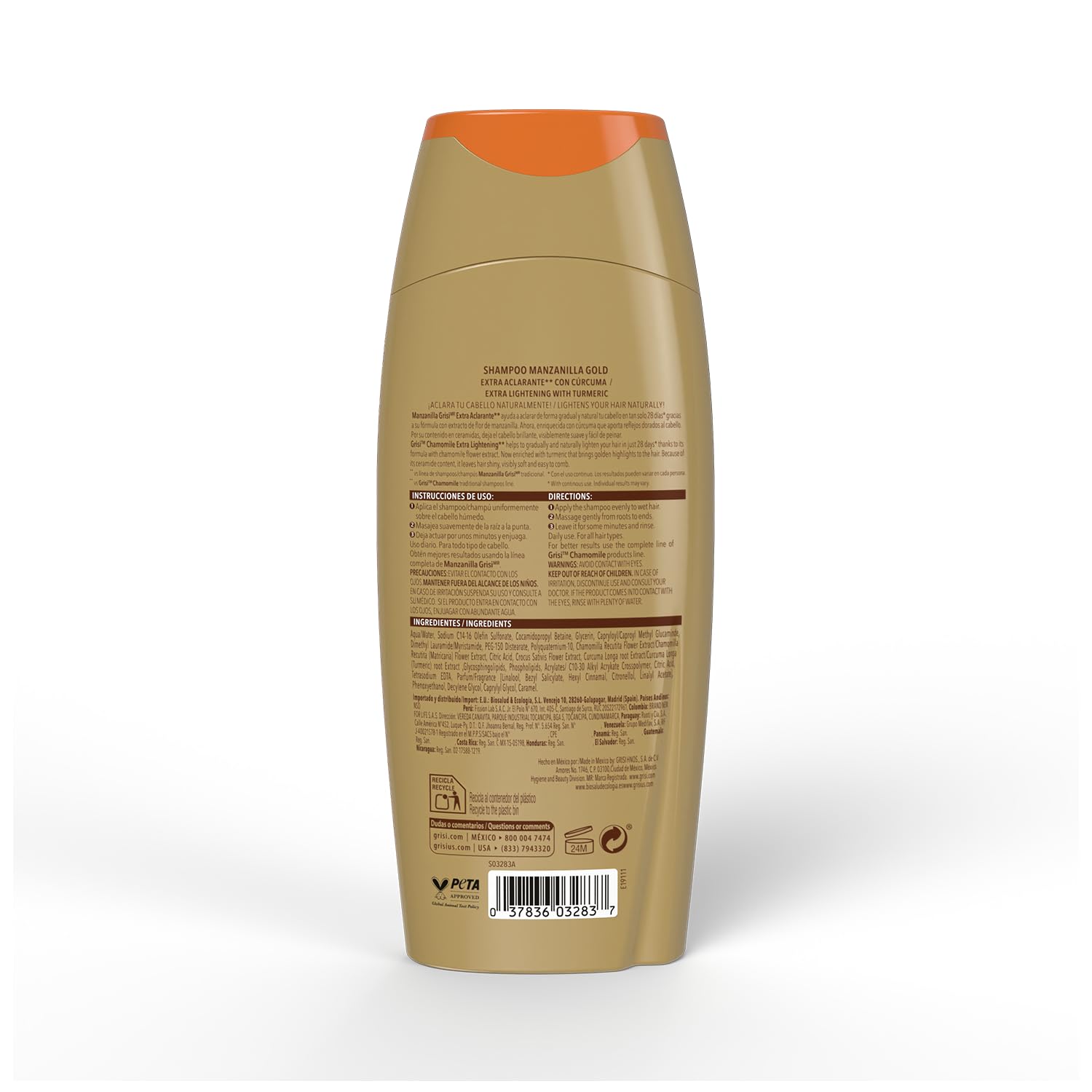 Manzanilla Grisi 2-pack showcases value and convenience for ongoing hair care.