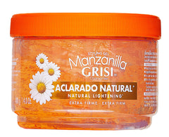 Close-up of hair with glossy finish from Chamomile Gel.