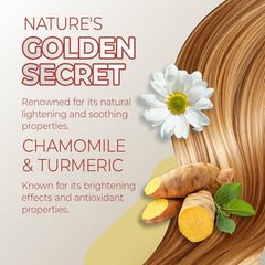 Manzanilla Grisi splash after wash reveals radiant shine and clean, revitalized roots.