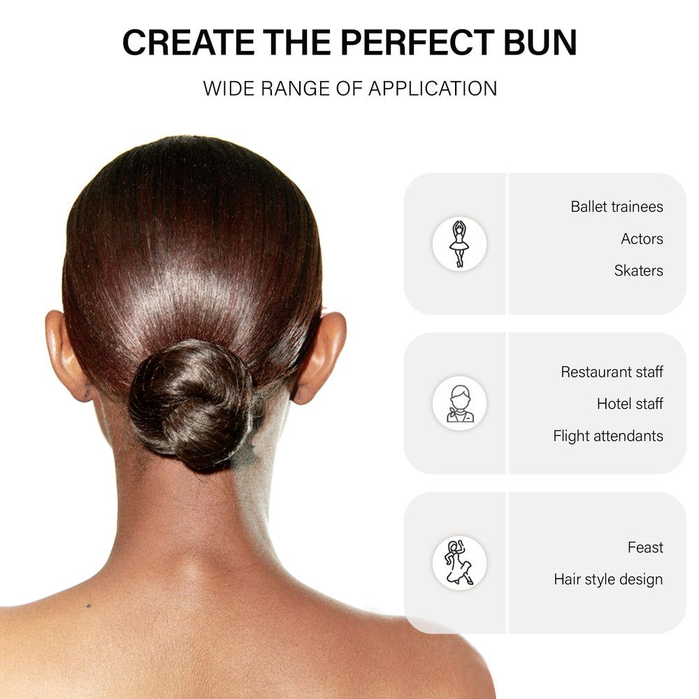 MaopaoBeauty detalles para moño, fijación discreta durante actuaciones