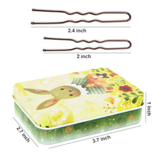 Maorulu stainless steel pins with crinkle mid for secure all-day hold