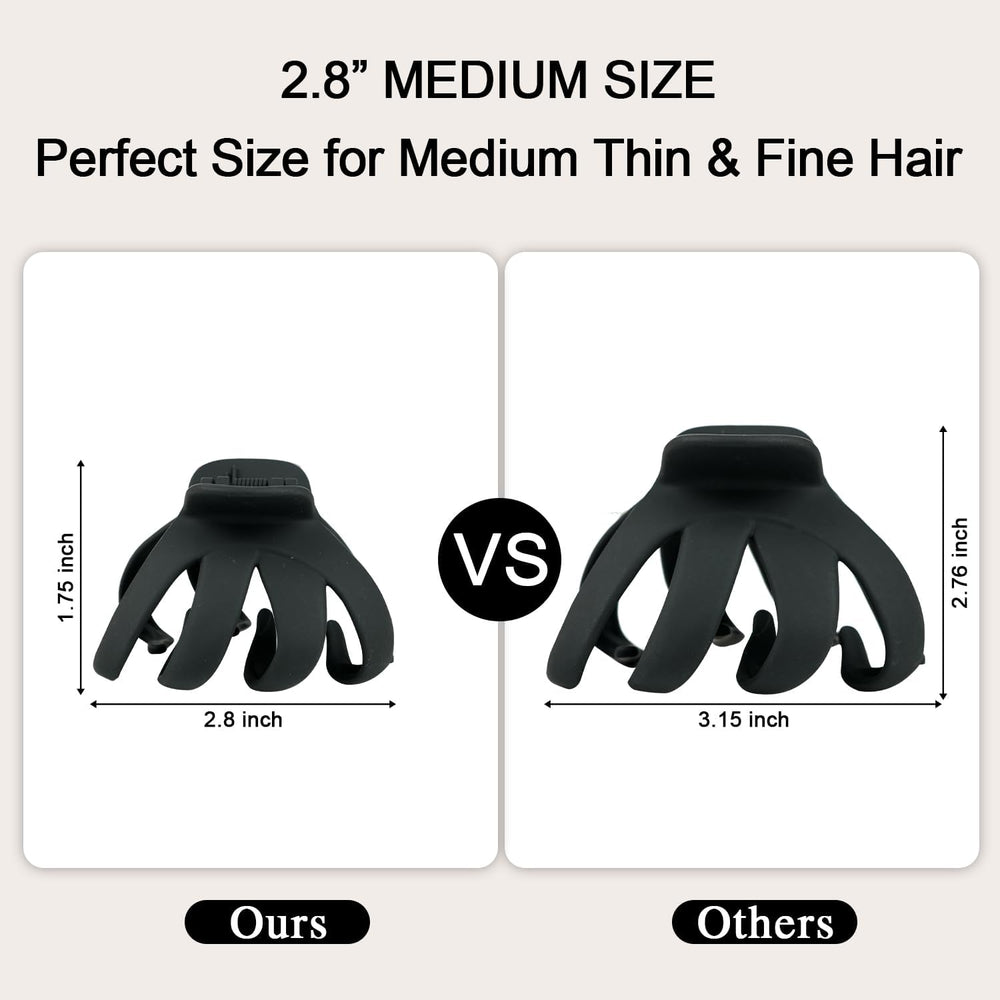 MAORULU octopus clip strong grip image highlights non-slip design.
