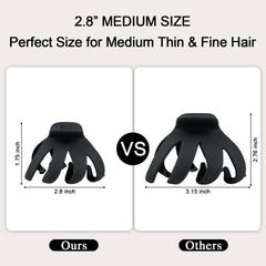 MAORULU octopus clip strong grip image highlights non-slip design.